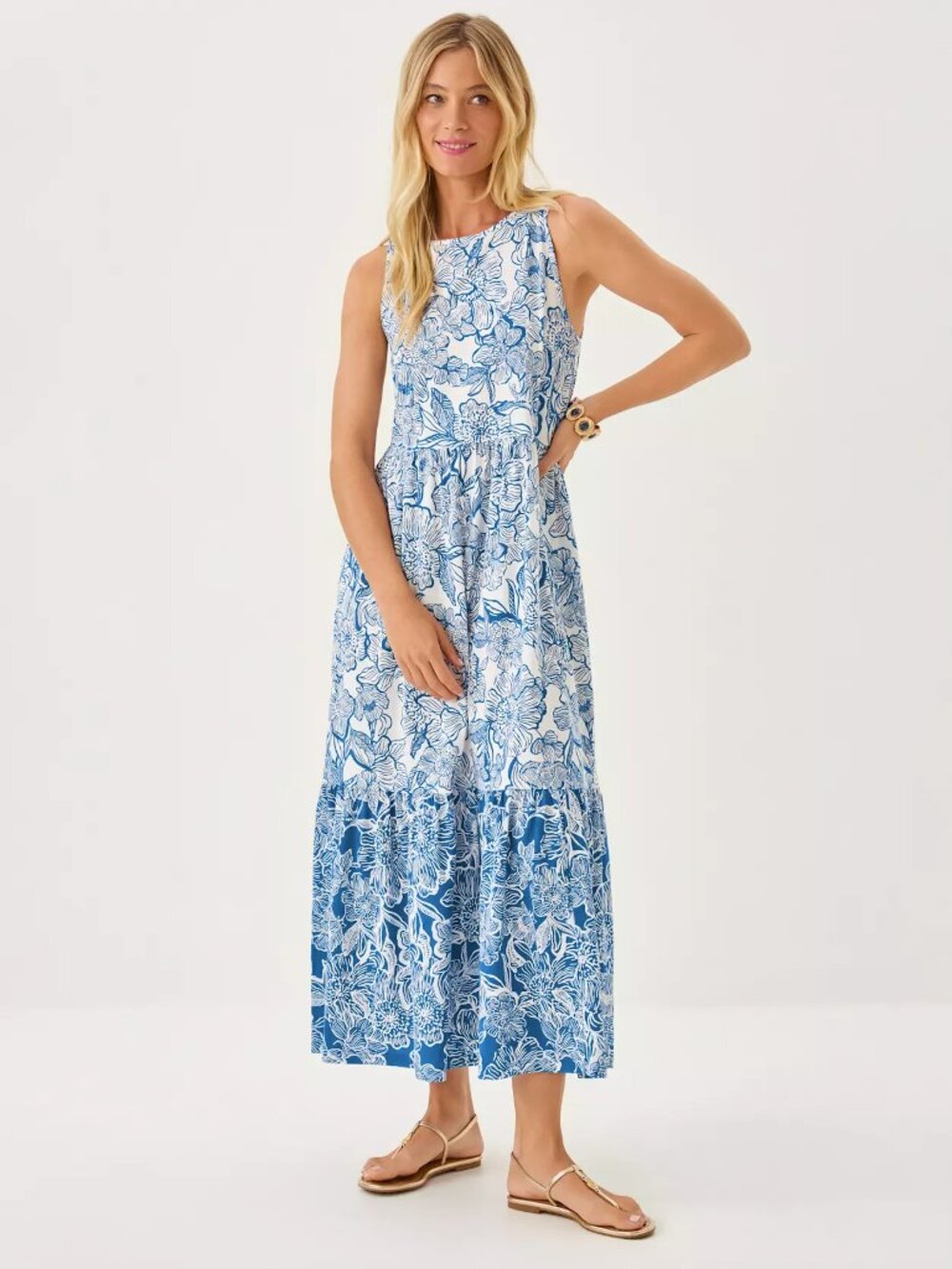NWT Lilly Pulitzer Hayleigh Midi Dress Starlight Navy Unforgettable Medium